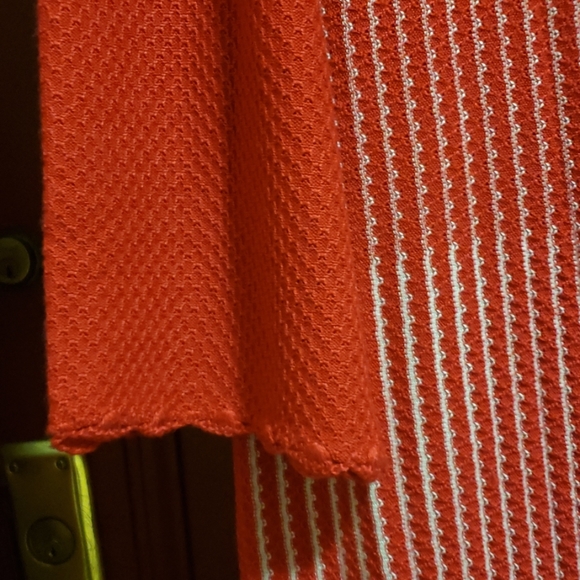 ASHRO LONG SLEEVE RED *WHITE DRESS SZ 2X - Picture 7 of 8